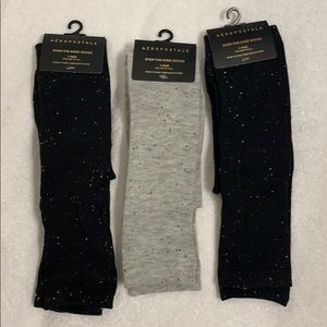Aeropostale Over the Knee Socks 3 packs